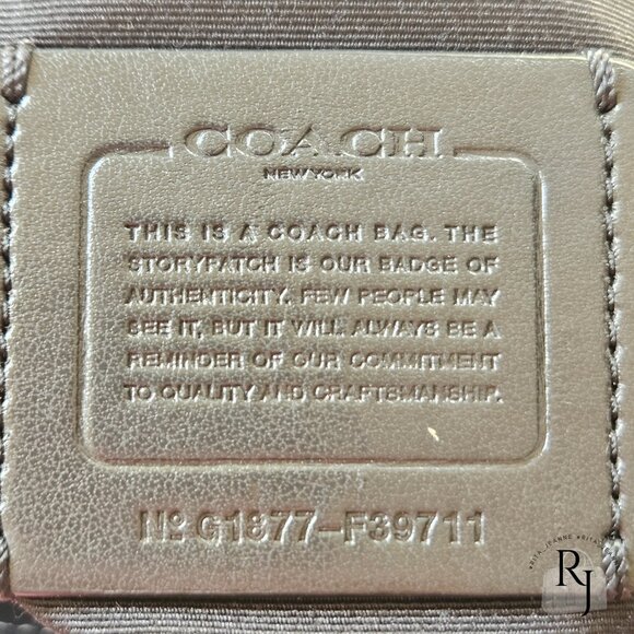 Coach F39711 Brooke Carryall Chain Shoulder Bag – Signature C Black/Brown - Picture 13 of 13